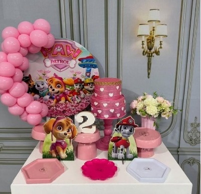 Patrulha Canina Rosa Mini - SofistiqueDecor