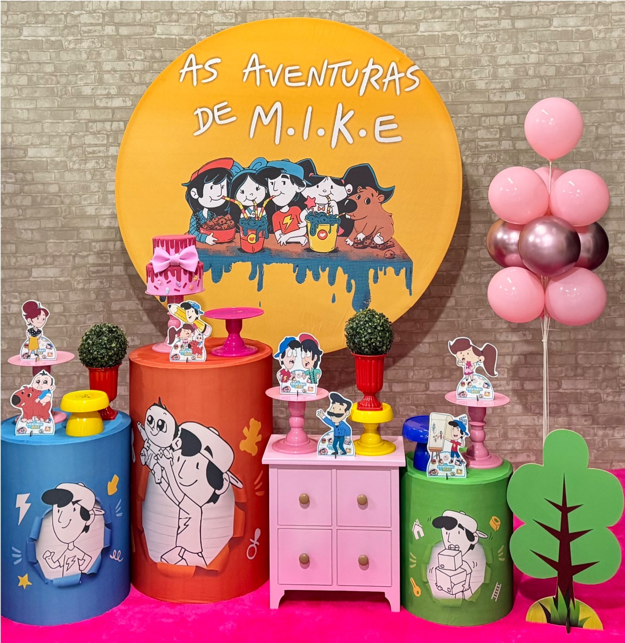 As Aventuras de Mike Rosa - SofistiqueDecor