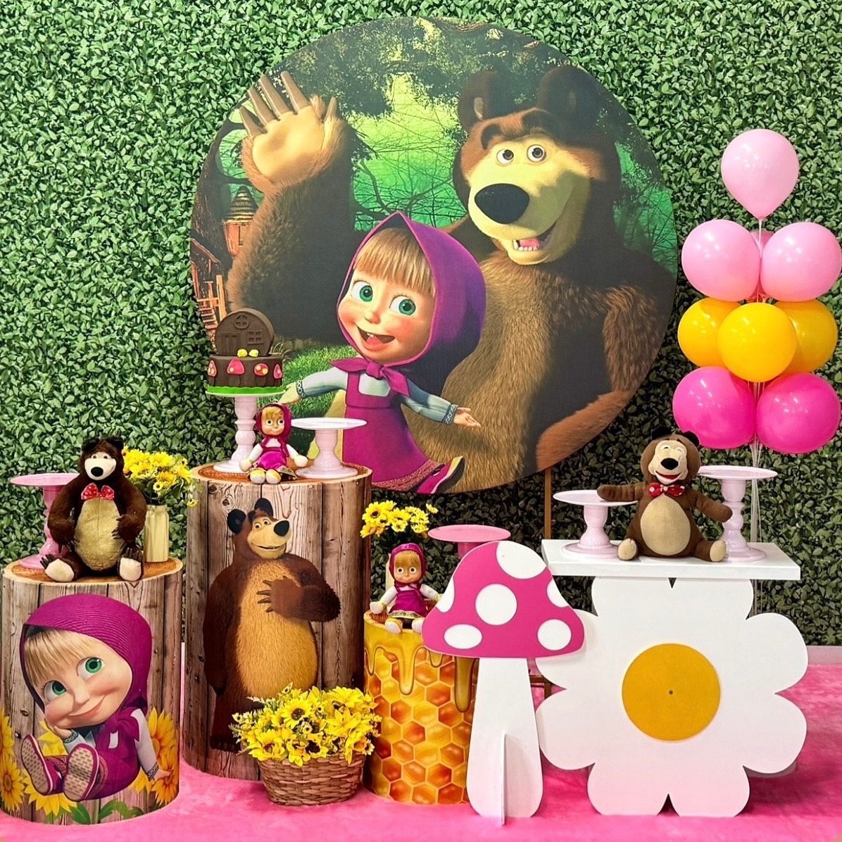 Masha E O Urso - Modelo 1 - SofistiqueDecor