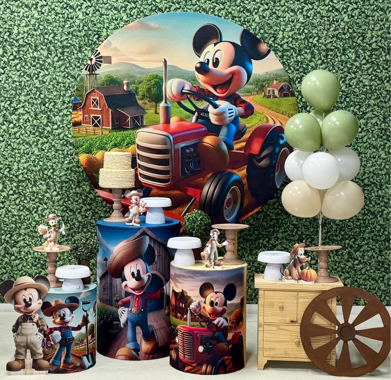 Mickey Fazendinha - Modelo 1 - SofistiqueDecor