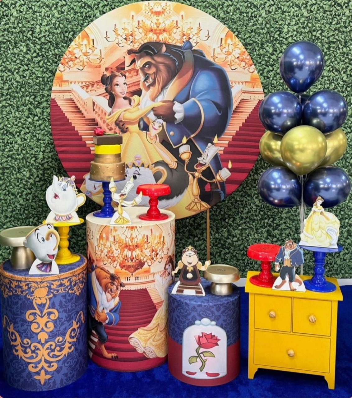 Bela E A Fera - Modelo 2 - SofistiqueDecor
