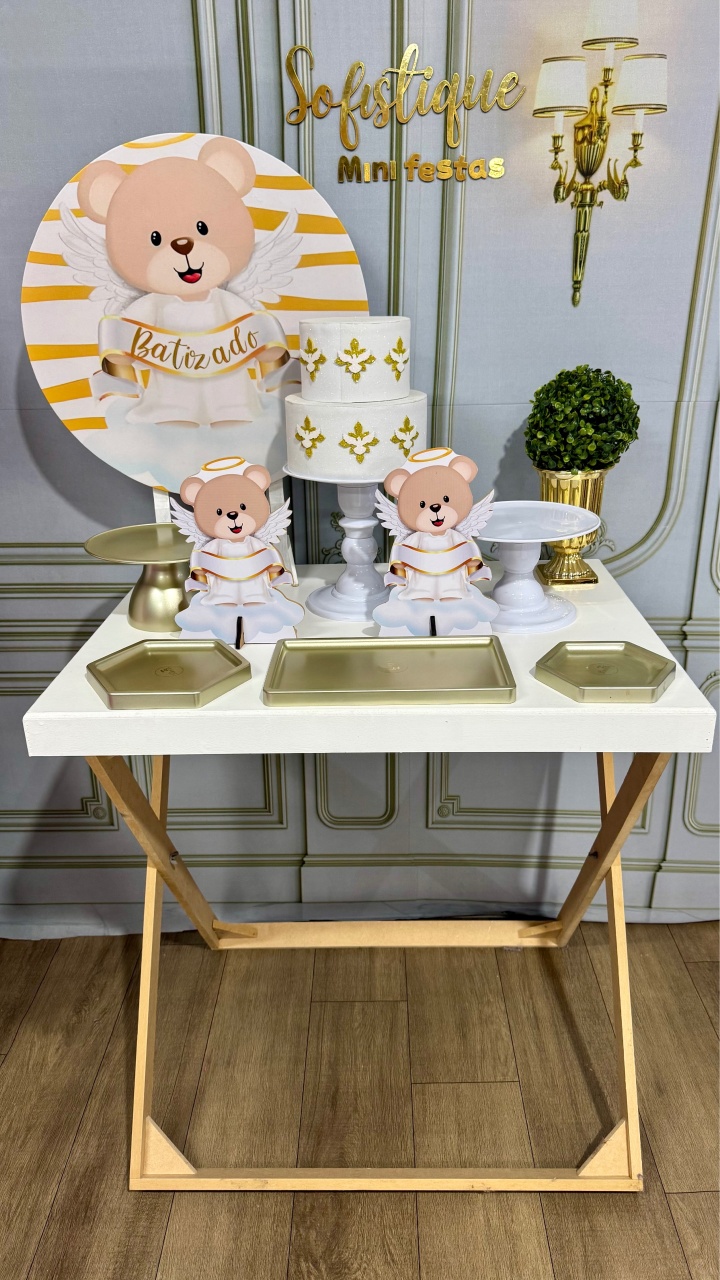 Batizado Ursinho  - SofistiqueDecor