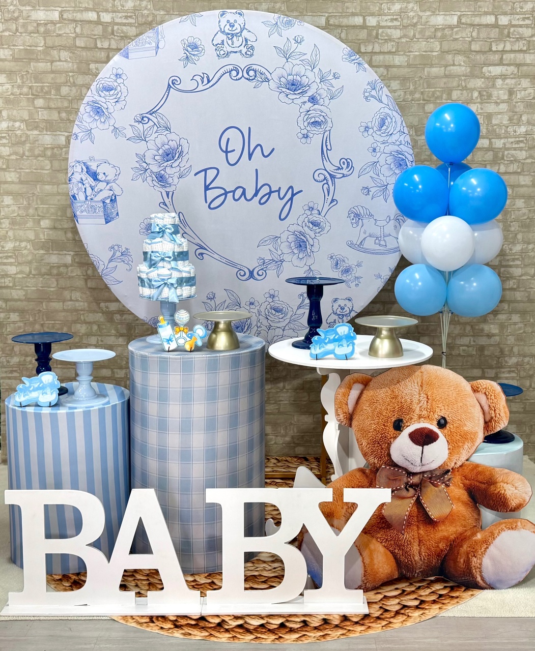 Oh Baby Azul - SofistiqueDecor