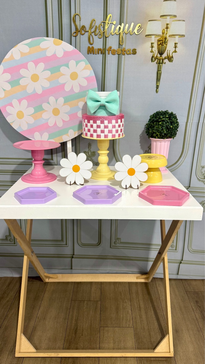 Margaridas Candy Color - Mini - SofistiqueDecor