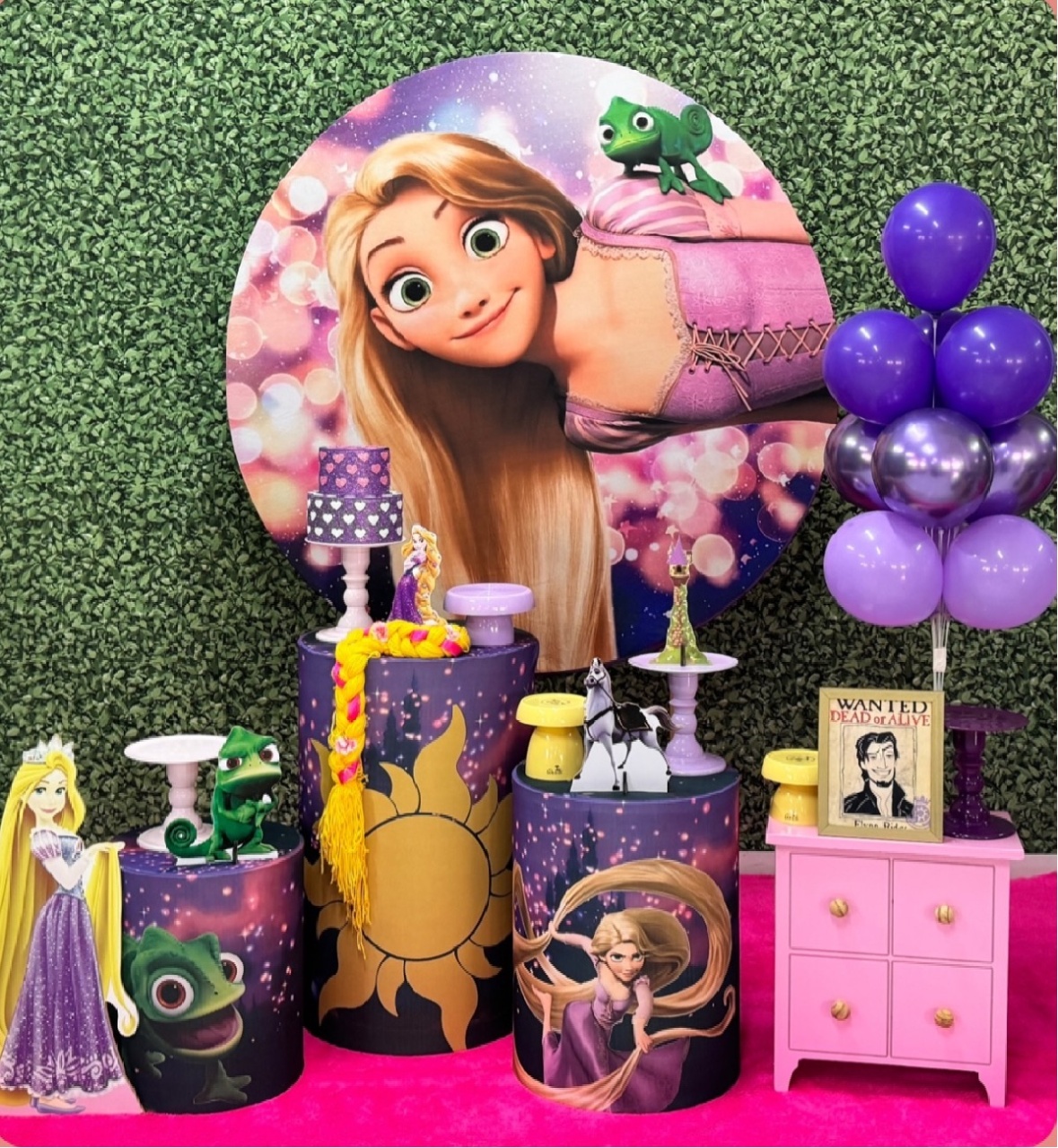 Enrolados - Princesa Rapunzel - Modelo 3 - SofistiqueDecor