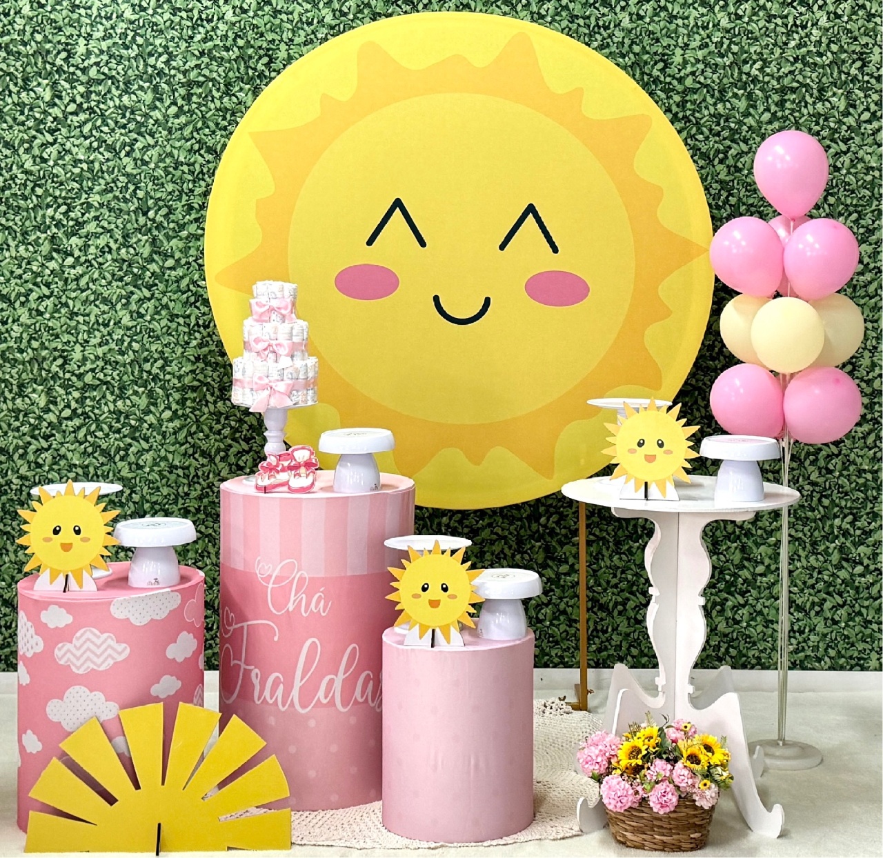 Sol - Chá de Bebê  - SofistiqueDecor
