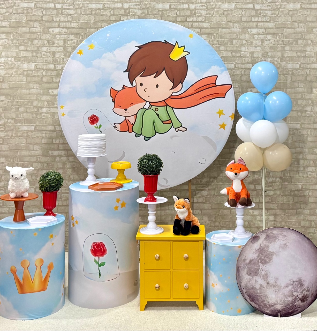 Pequeno Príncipe Castanho Moreno  - SofistiqueDecor