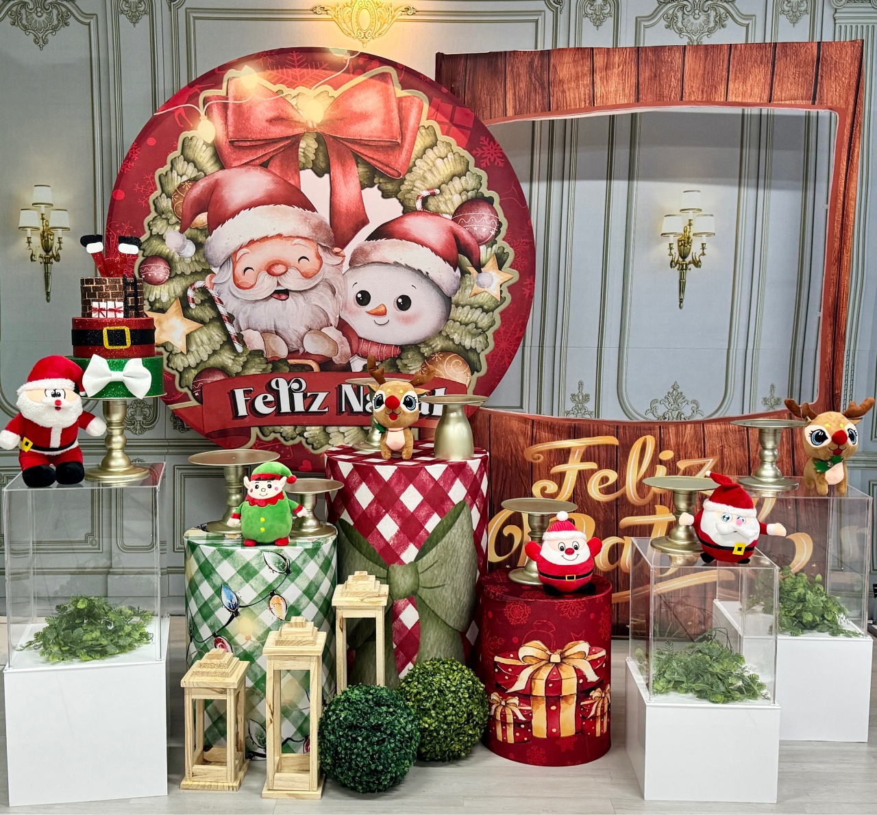 Natal Com Acrílico  - SofistiqueDecor