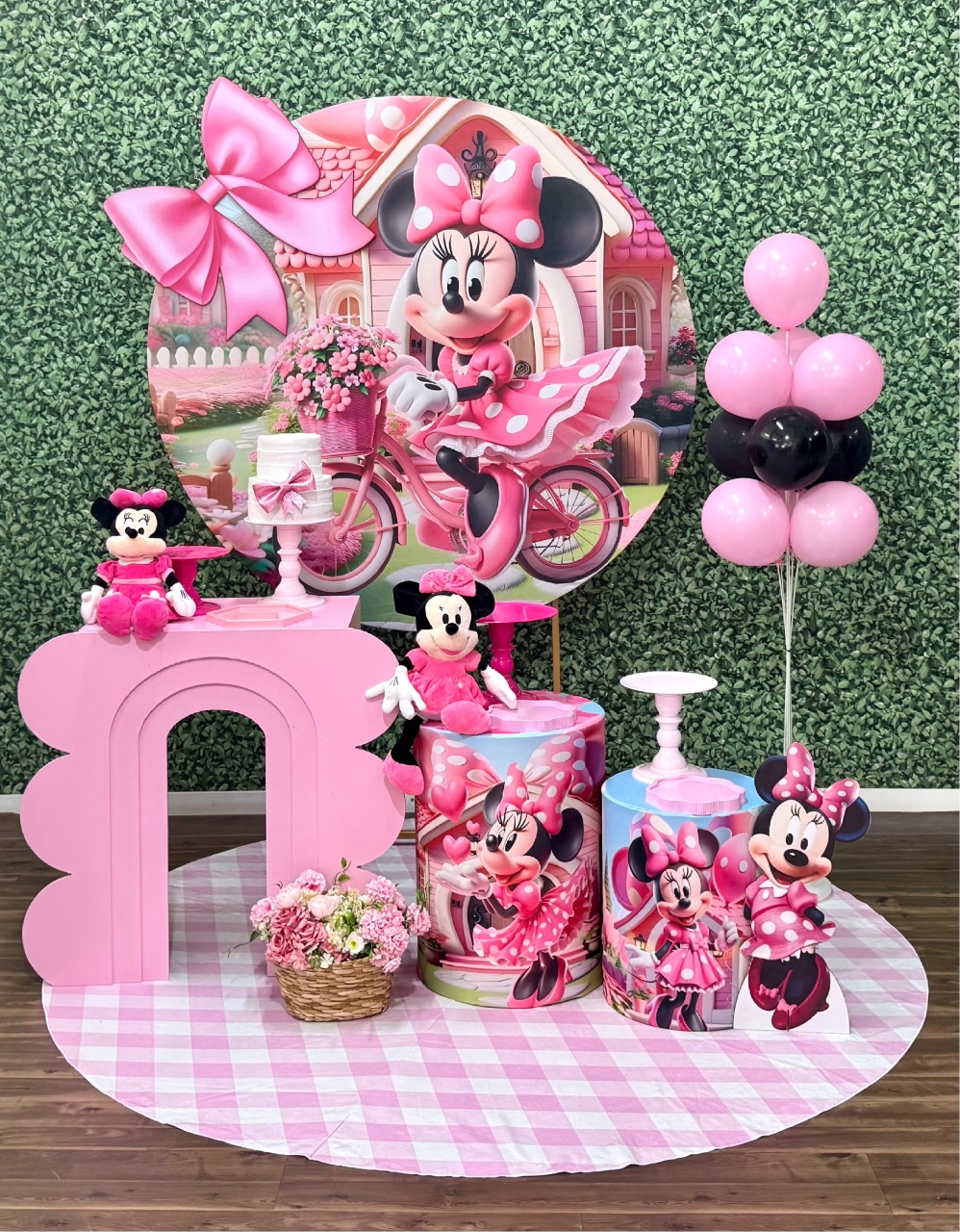 Minnie Rosa - Modelo 2  - SofistiqueDecor