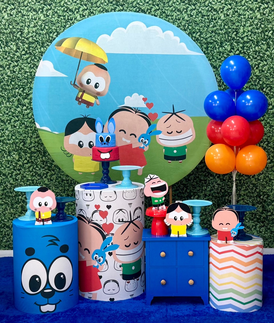Turma da Mônica Toy Baby Azul - SofistiqueDecor