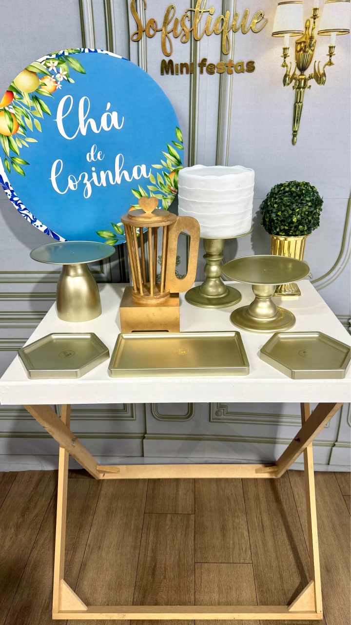 Chá de Cozinha Azul - SofistiqueDecor
