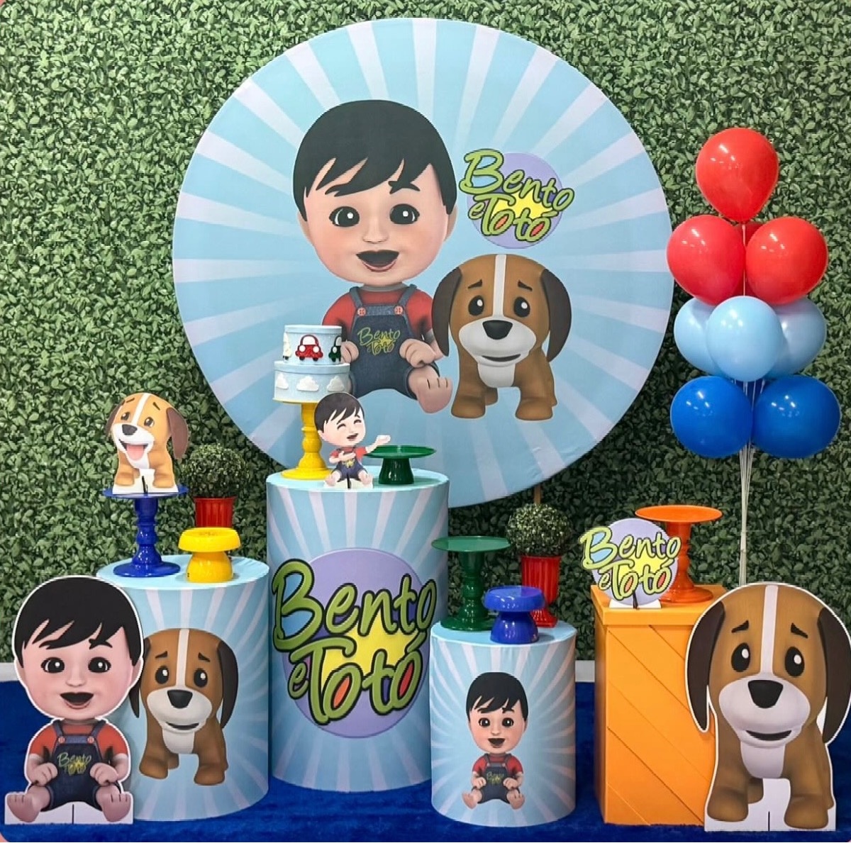 Bento E Totó - Modelo 2  - SofistiqueDecor