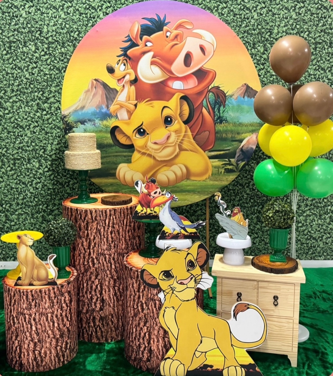 Rei Leão - Modelo 1  - SofistiqueDecor