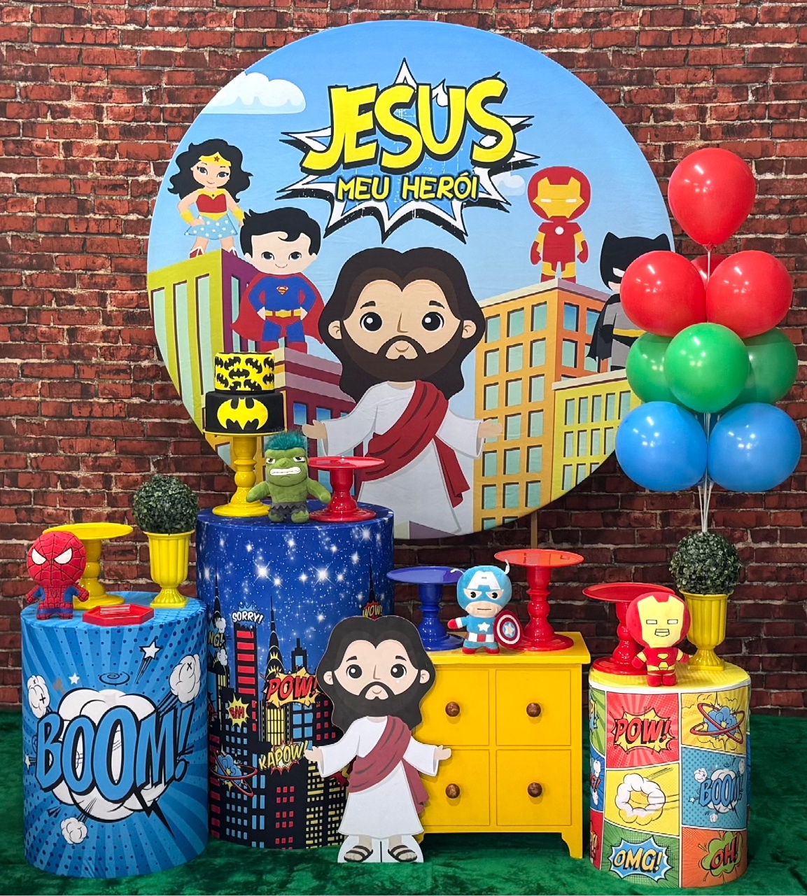 Jesus Meu Herói  - SofistiqueDecor