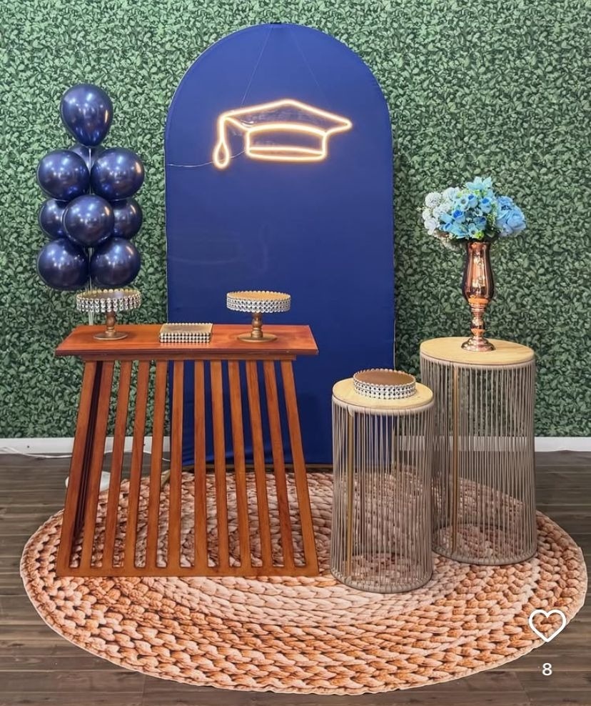 Formatura Azul - Painel Romano - SofistiqueDecor