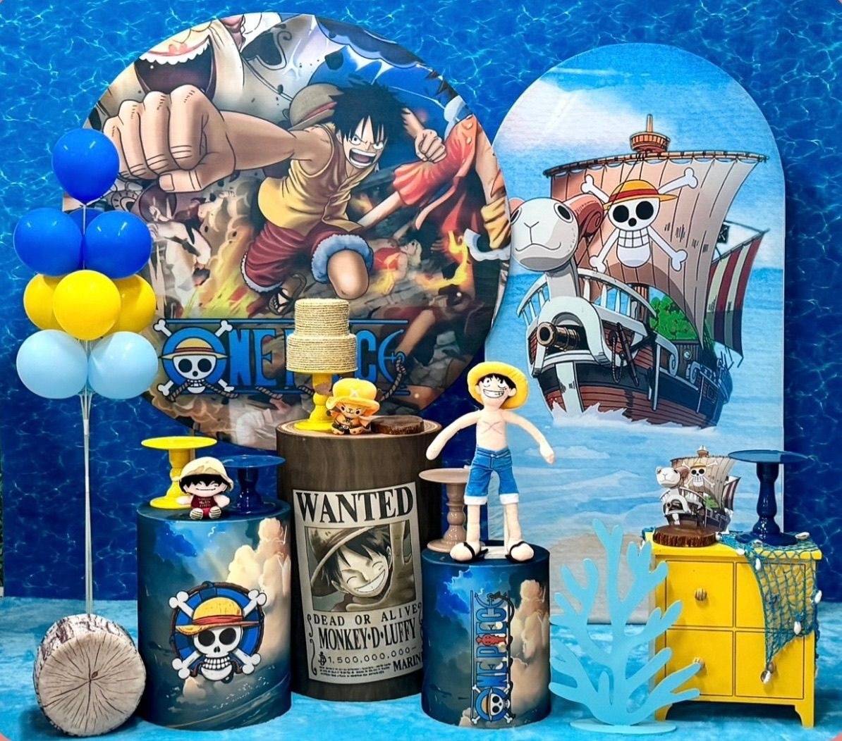 One Piece 2 Com Painel Romano Lateral - SofistiqueDecor