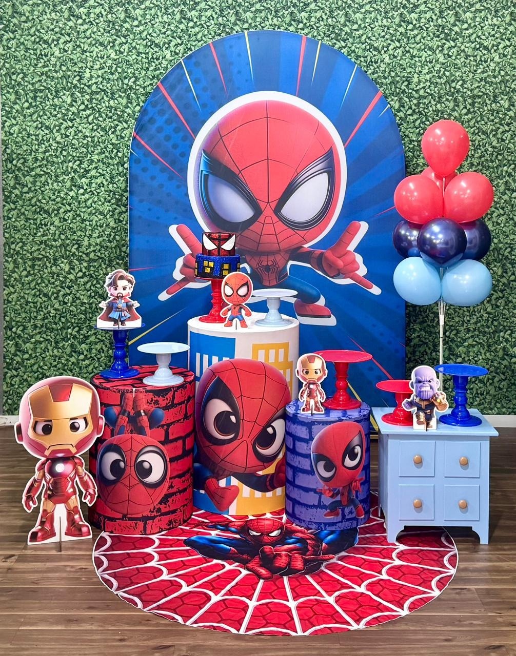 Homem Aranha Cute Premium - Modelo 1 - SofistiqueDecor