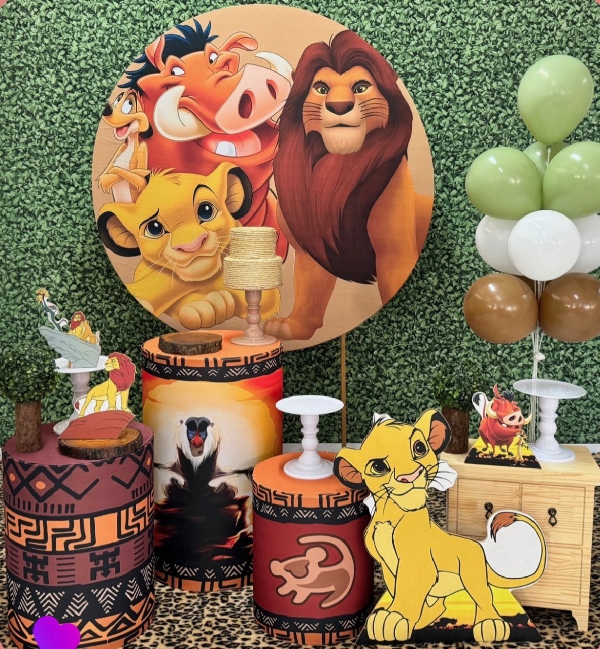 Rei Leão - Modelo 2 - SofistiqueDecor