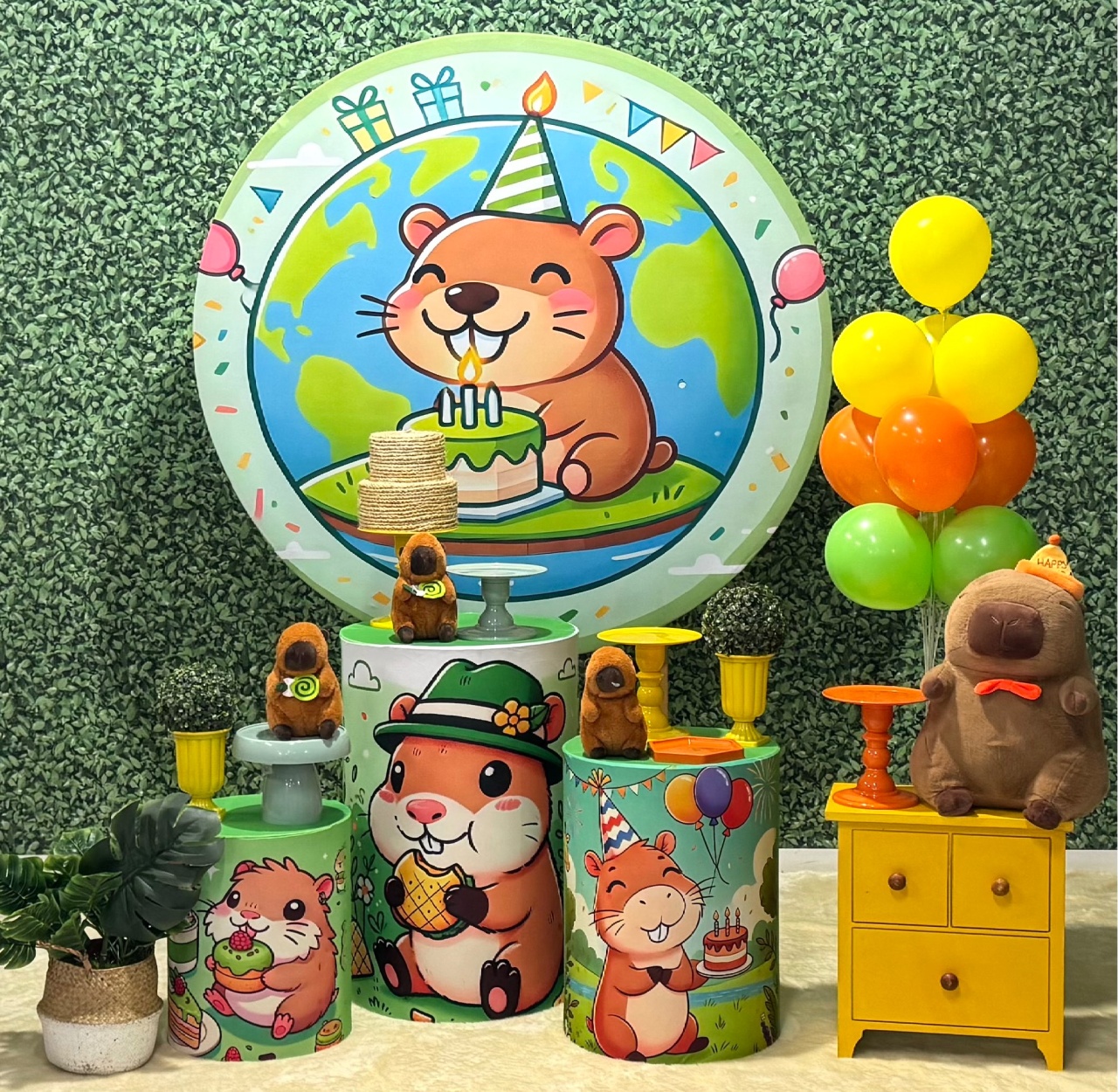 Capivara - Modelo 1 - SofistiqueDecor