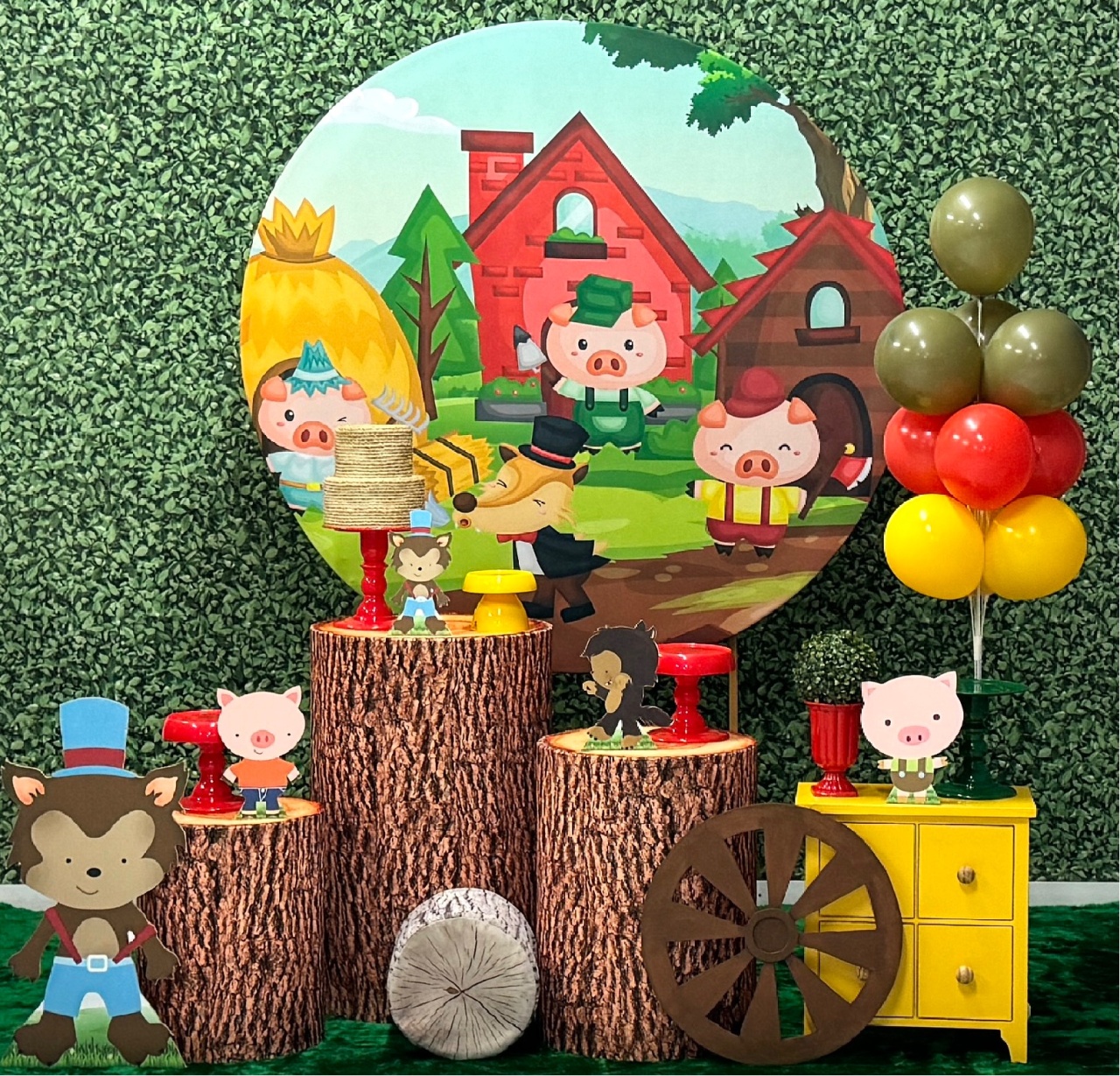 3 Porquinhos - SofistiqueDecor