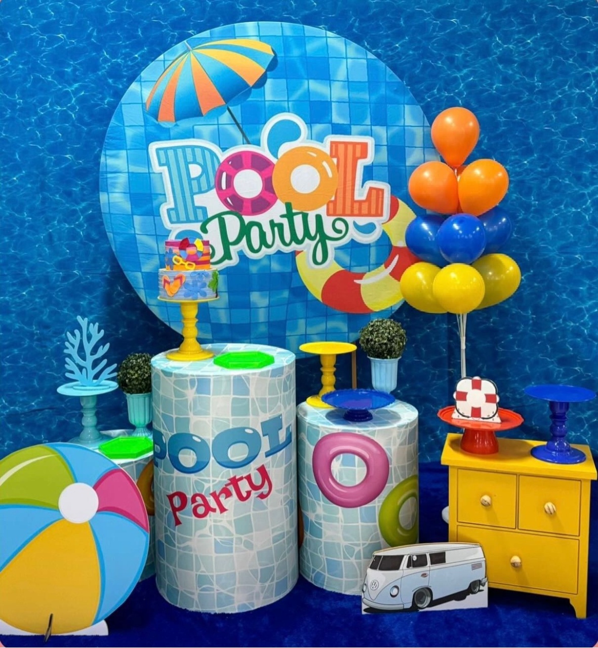 Pool Party - Modelo 1 - SofistiqueDecor