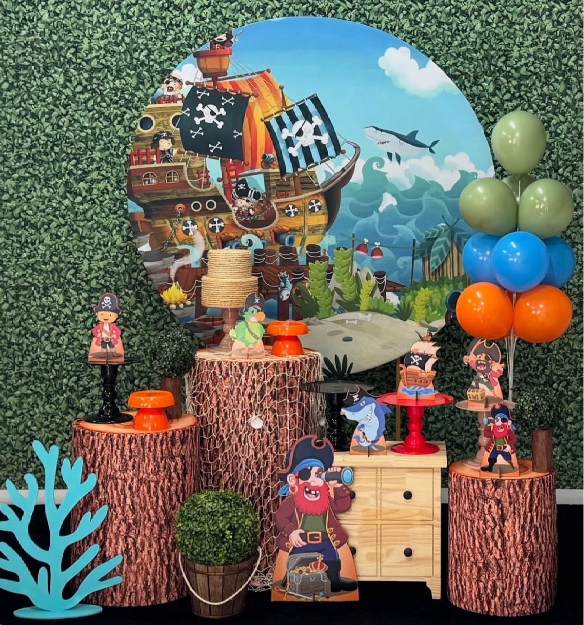 Piratas - Piratinhas - SofistiqueDecor