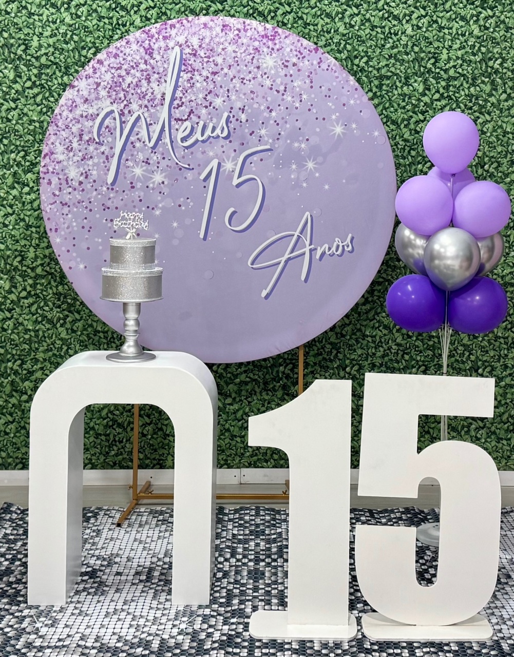 Meus 15 Anos Lilás  - SofistiqueDecor
