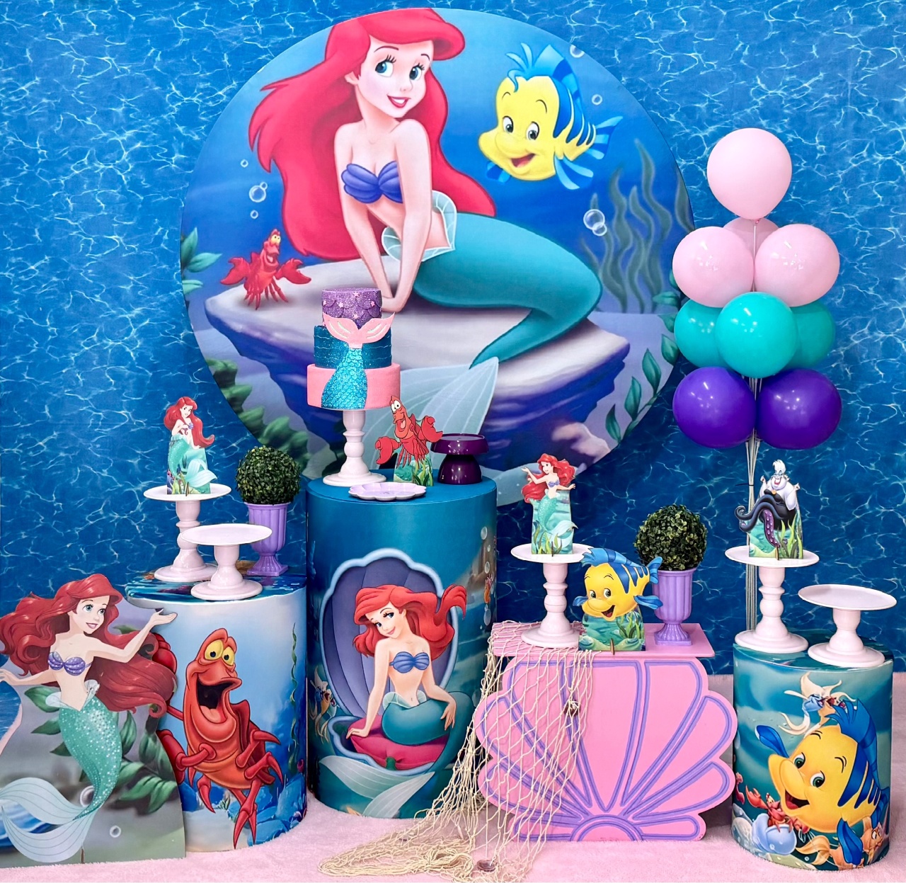 Pequena Sereia 3  - SofistiqueDecor