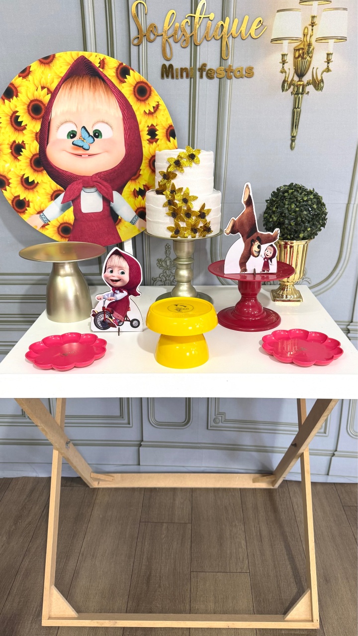 Masha E O Urso 1 - Mini - SofistiqueDecor