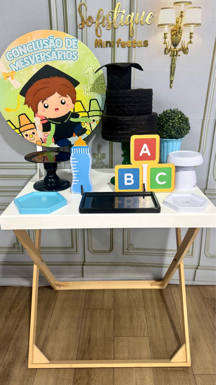 Conclusão de Mêsversario Menino - SofistiqueDecor