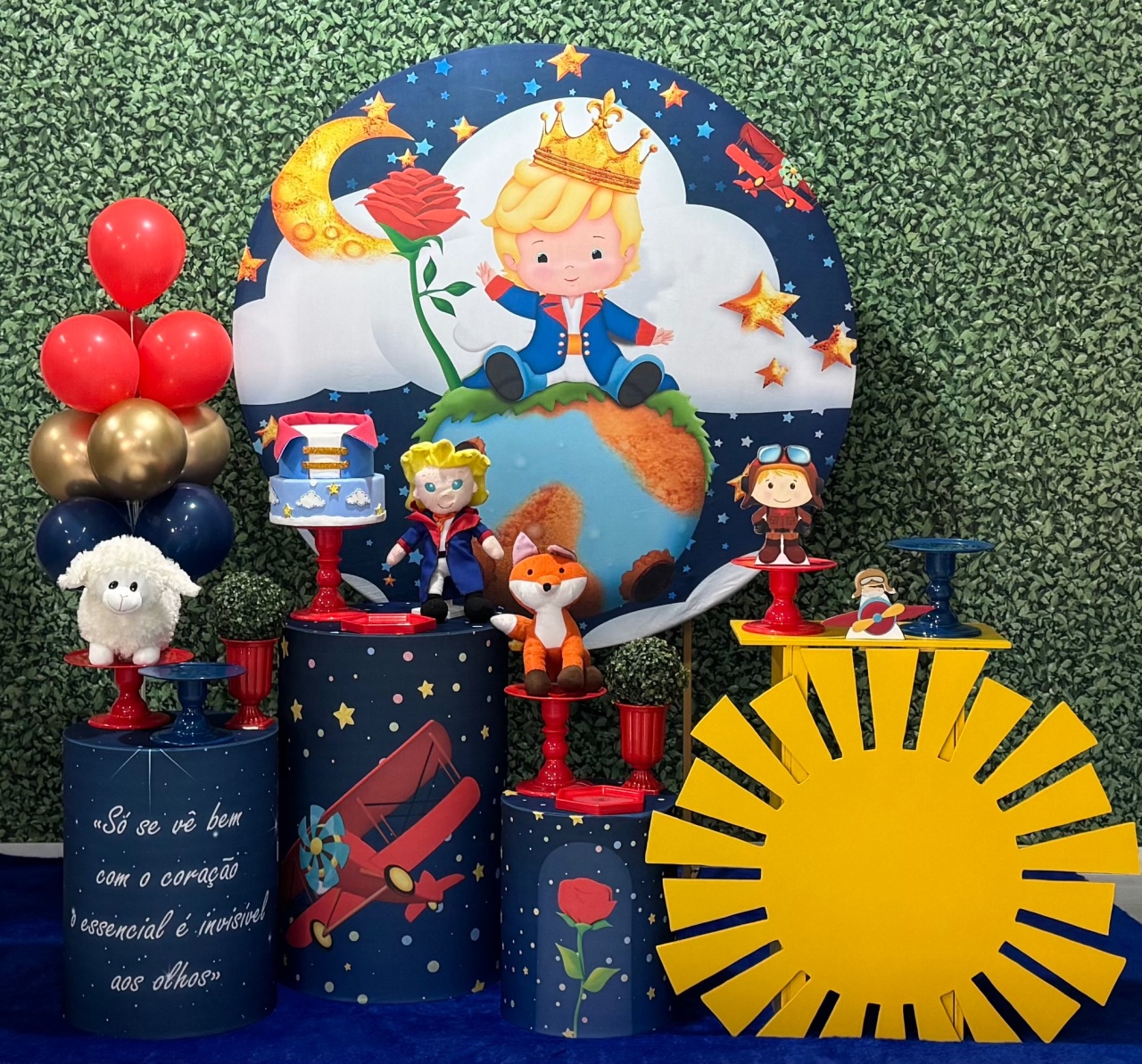 Pequeno Príncipe Loiro - SofistiqueDecor