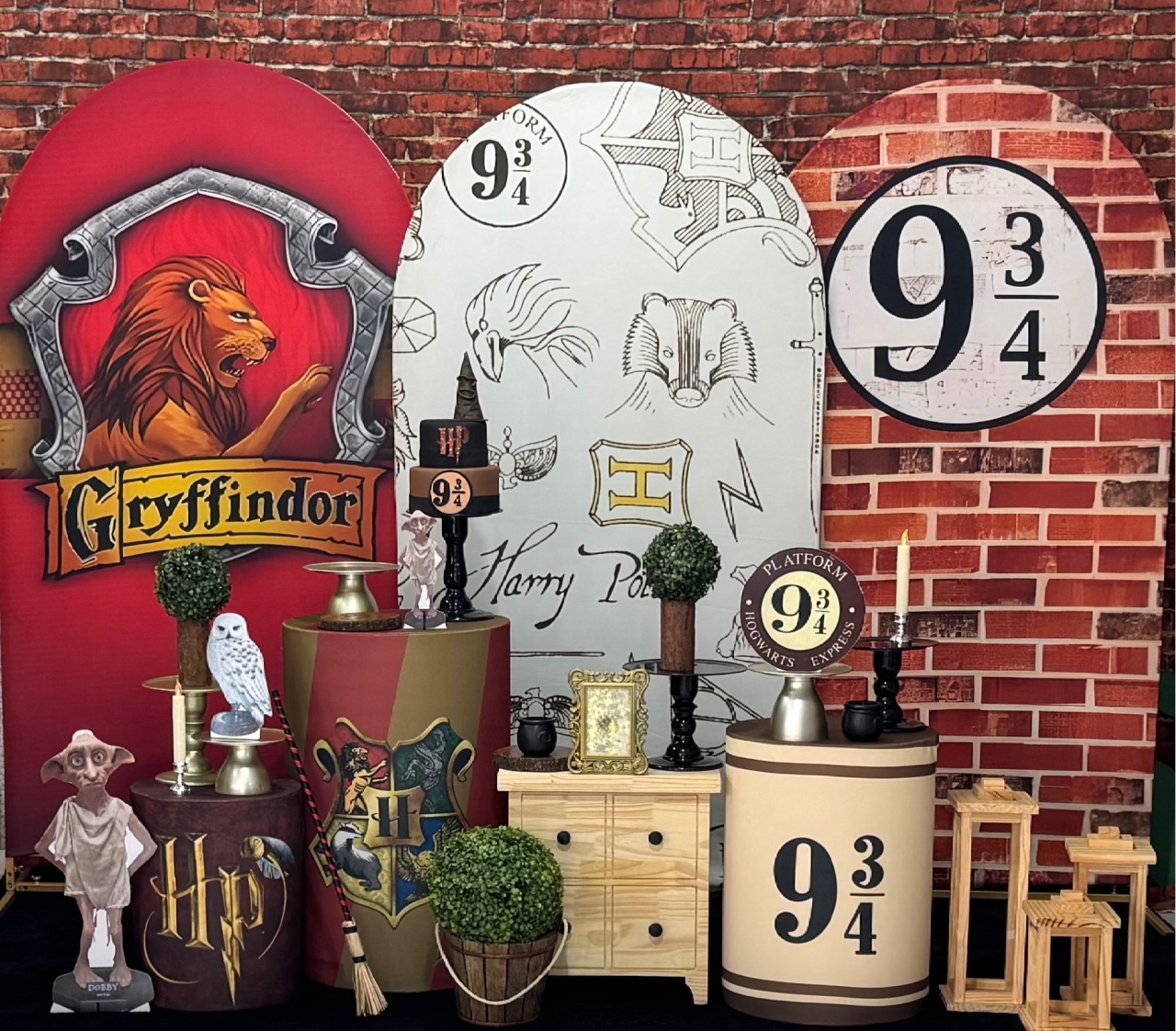 Harry Potter - 3 Painéis Romanos - SofistiqueDecor
