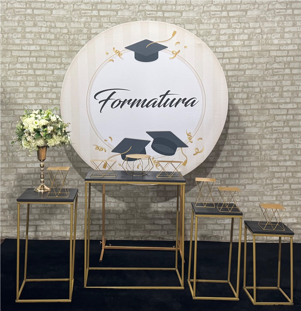 Formatura Branco - SofistiqueDecor