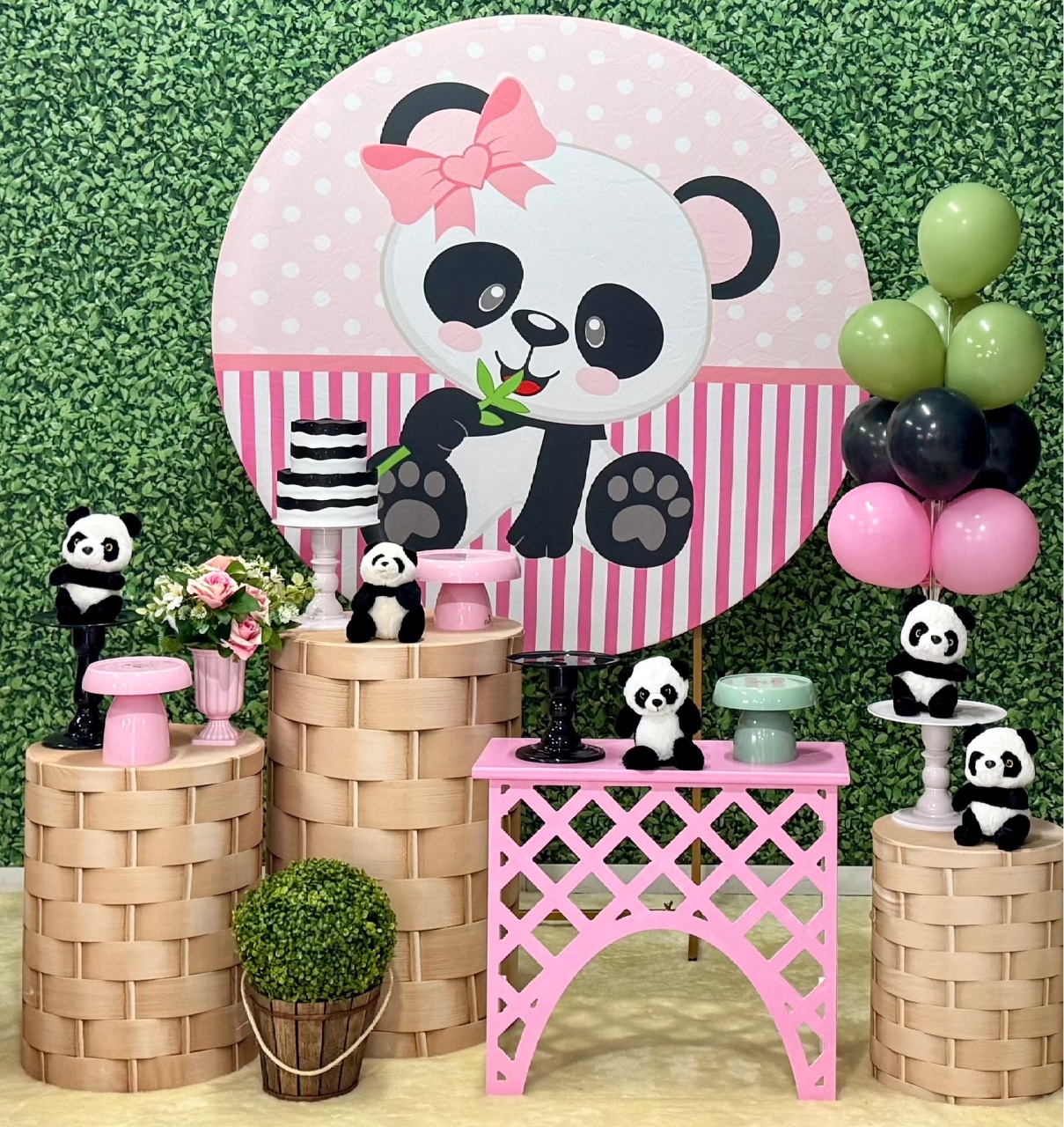 Panda Rosa  - SofistiqueDecor