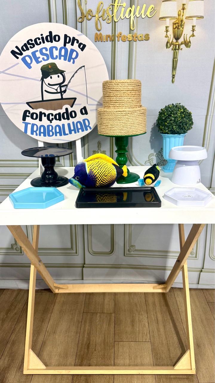 Nascido Para Pescar - SofistiqueDecor