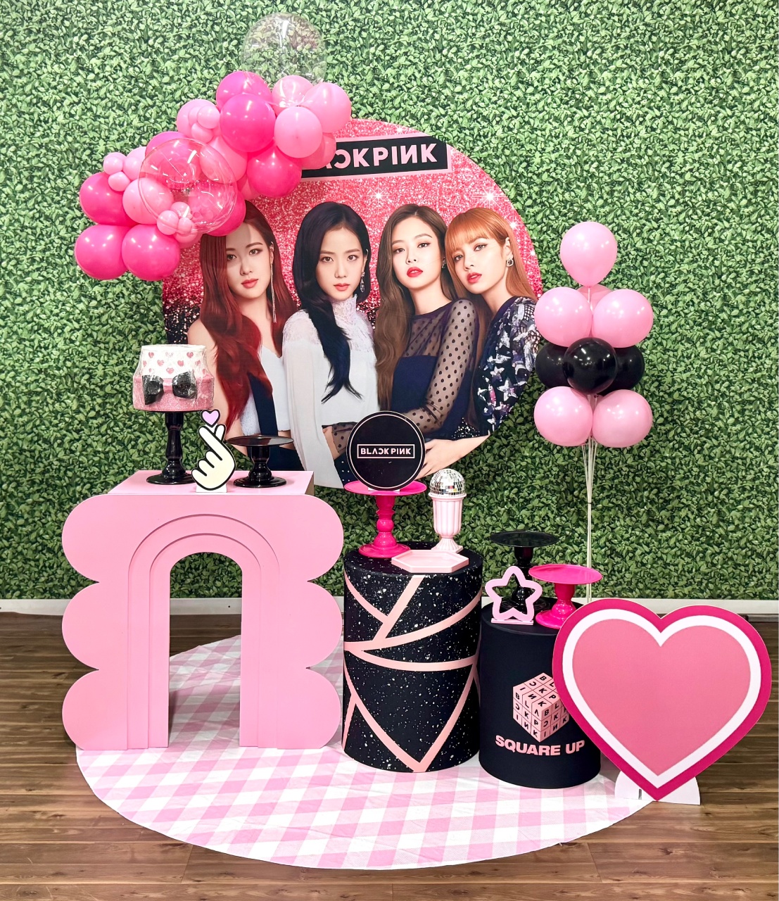 Black Pink - Modelo 4  - SofistiqueDecor