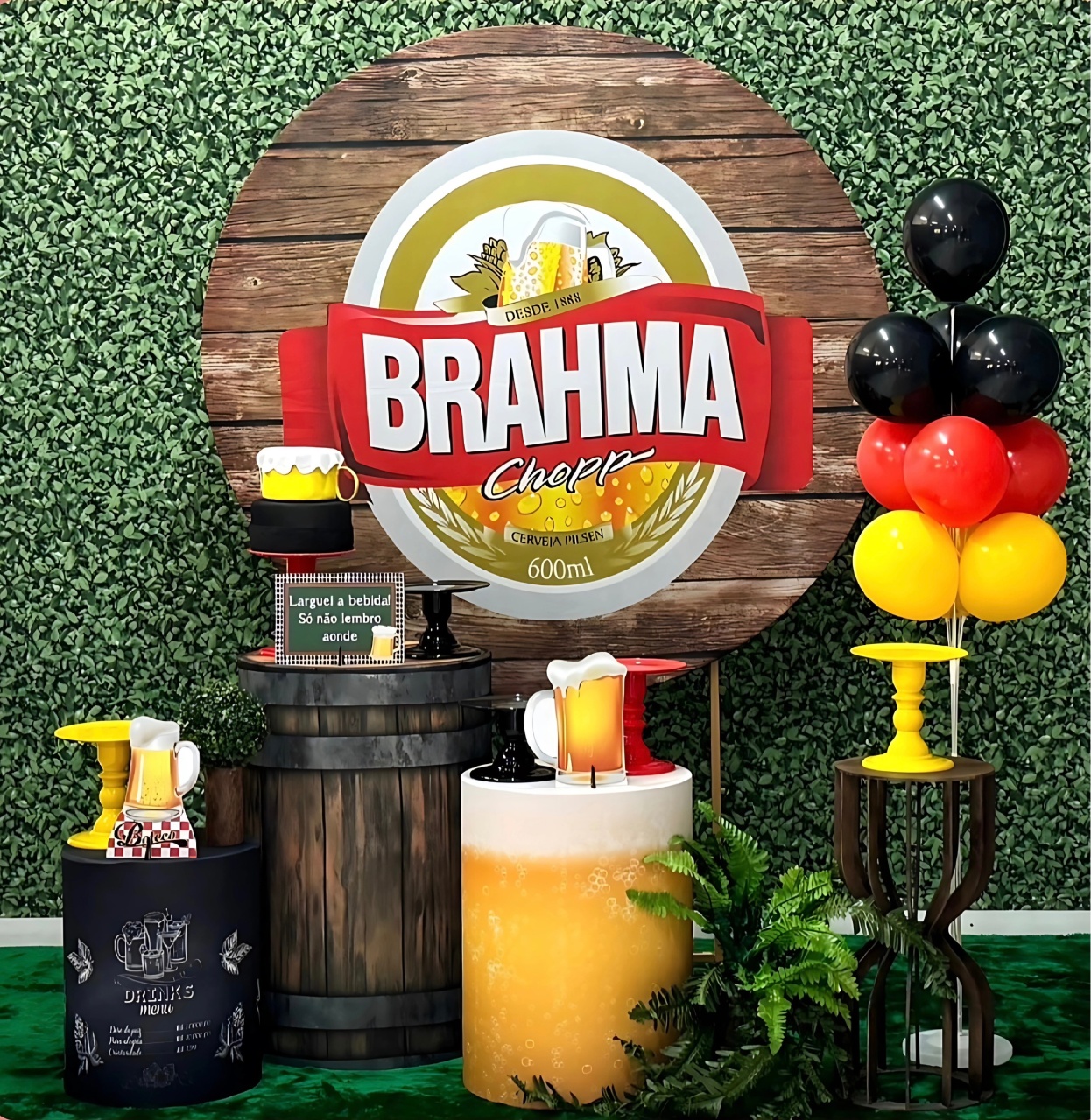 Boteco Brahma - Modelo 3 - SofistiqueDecor