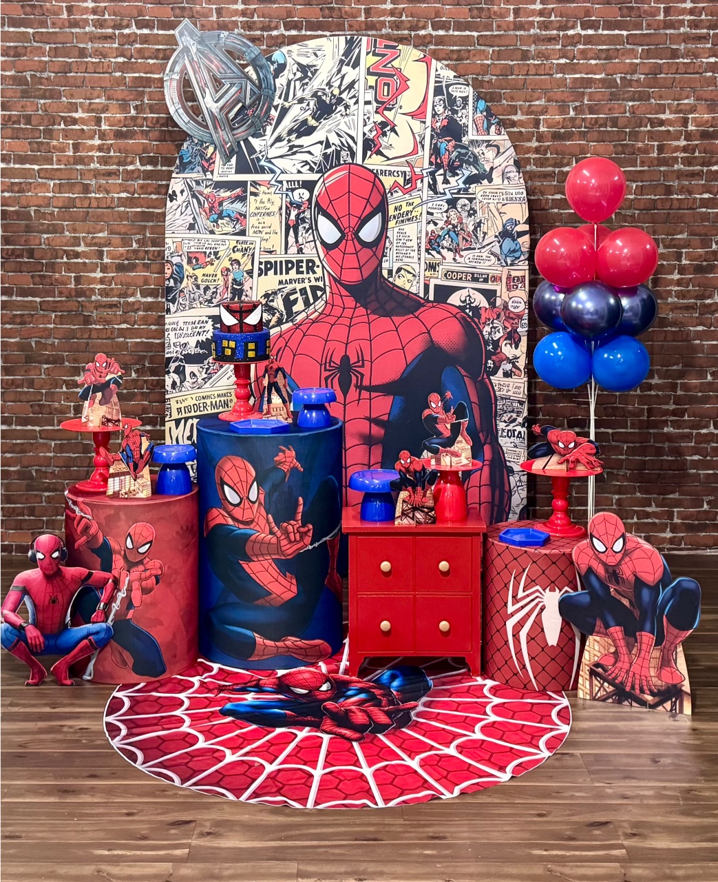 Homem Aranha Painel Romano Big - SofistiqueDecor