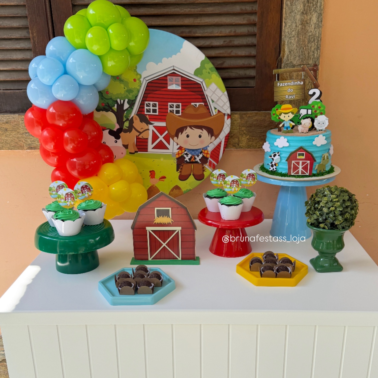 Fazendinha Kit Festejar  - Brunafestass