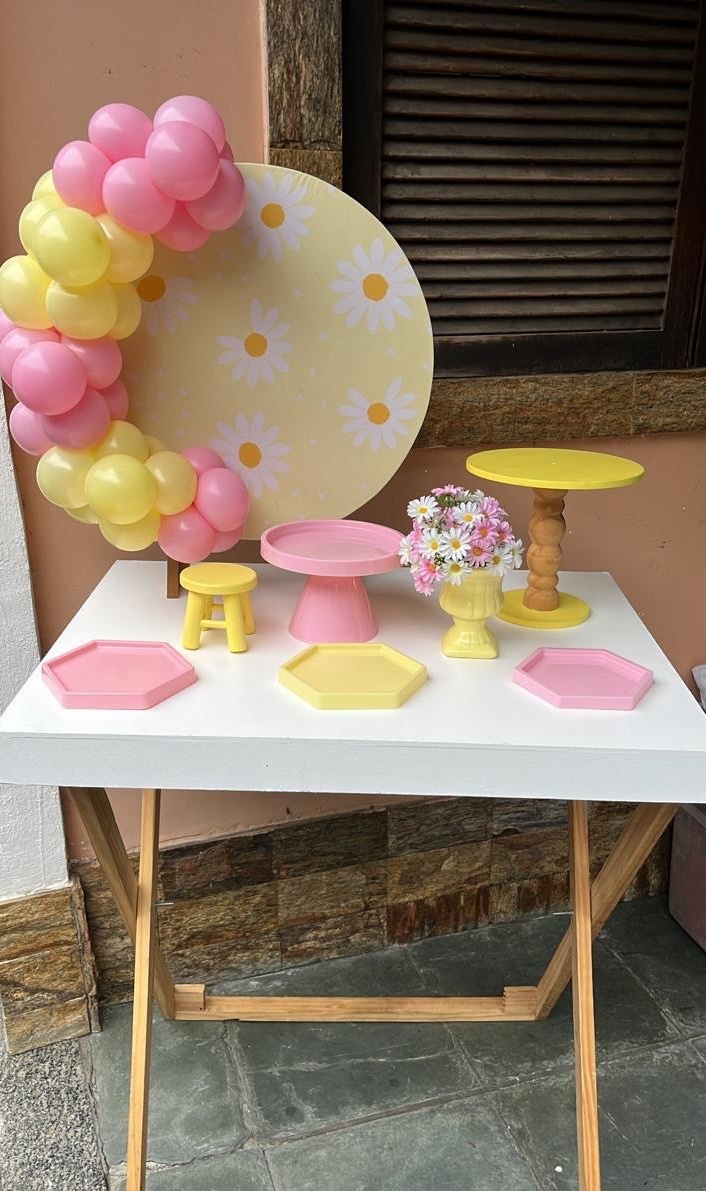 Kit Mesa X - Margarida Flor  - Brunafestass