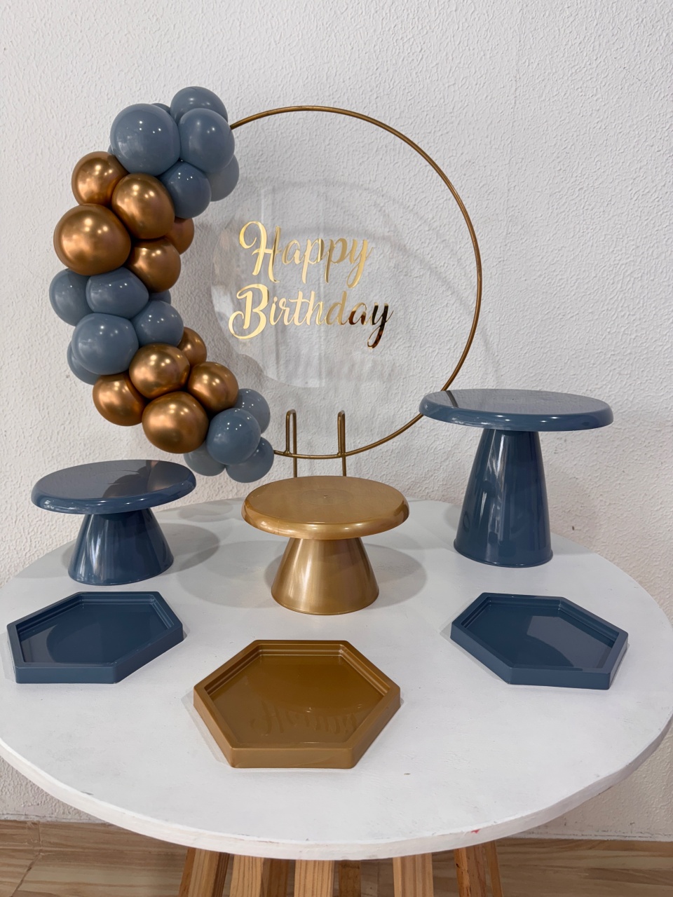 Happy Birthday Acrílico - Apenas Um Bolinho - Brunafestass