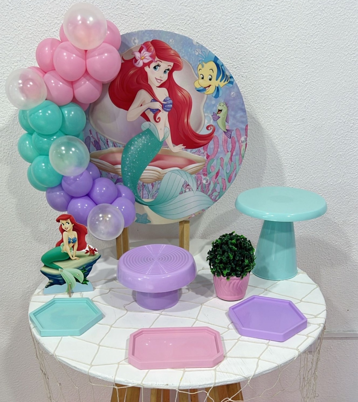 Sereia Ariel - Apenas Um Bolinho - Brunafestass