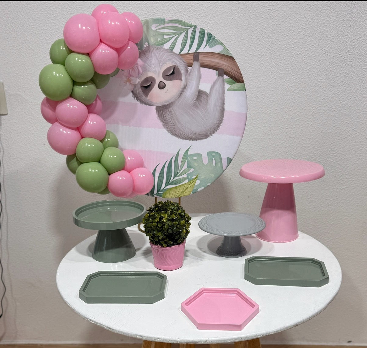 Apenas Um Bolinho Bicho Preguiça  - Brunafestass