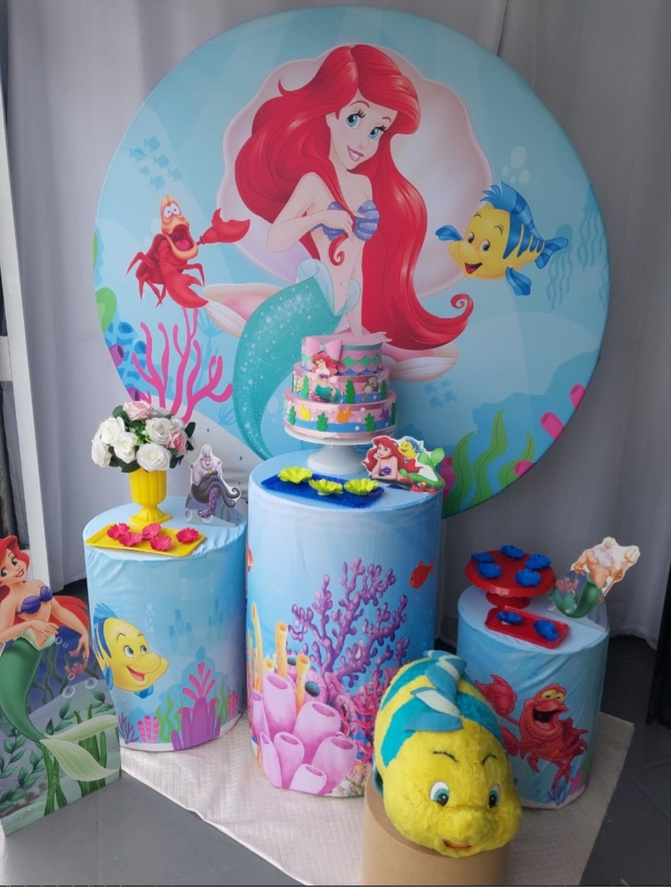 Ariel A Pequena Sereia - Monte Decor by Rose