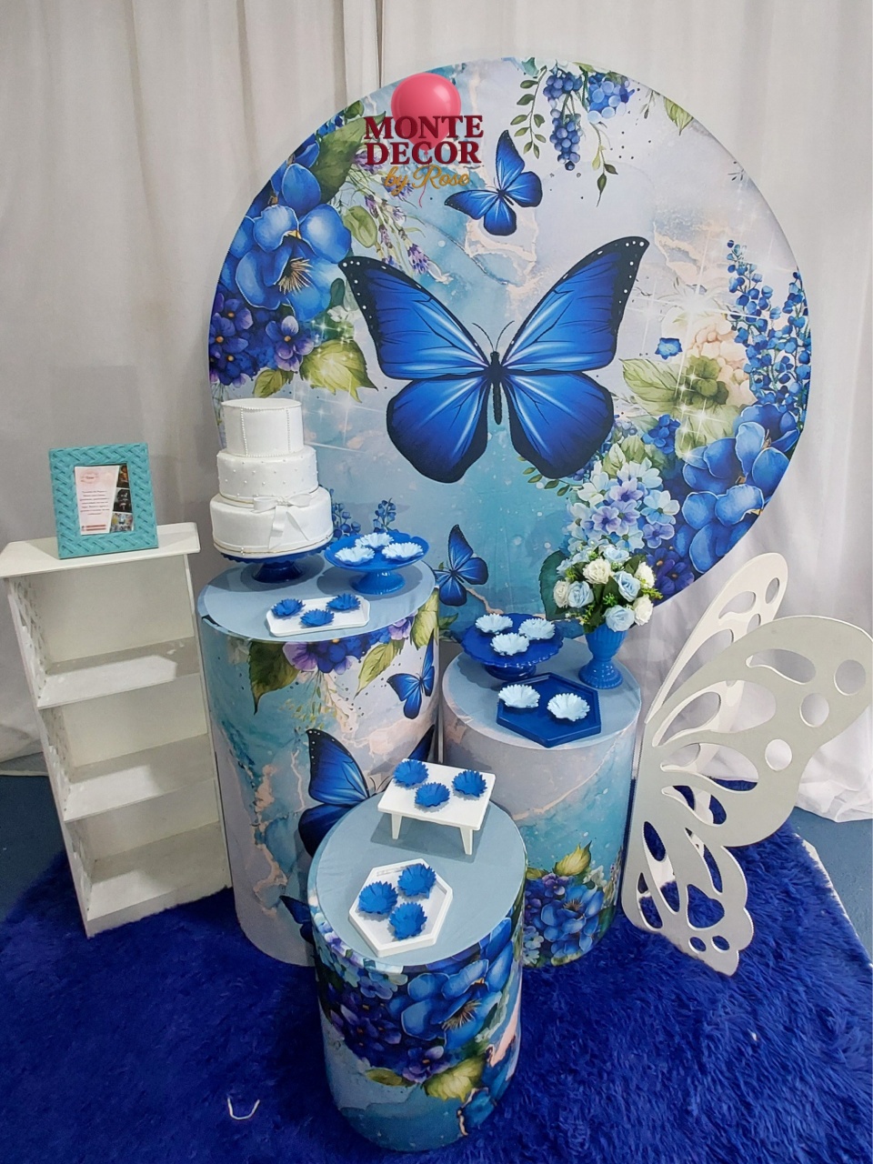 Kit  Feminino Borboleta  - Monte Decor by Rose
