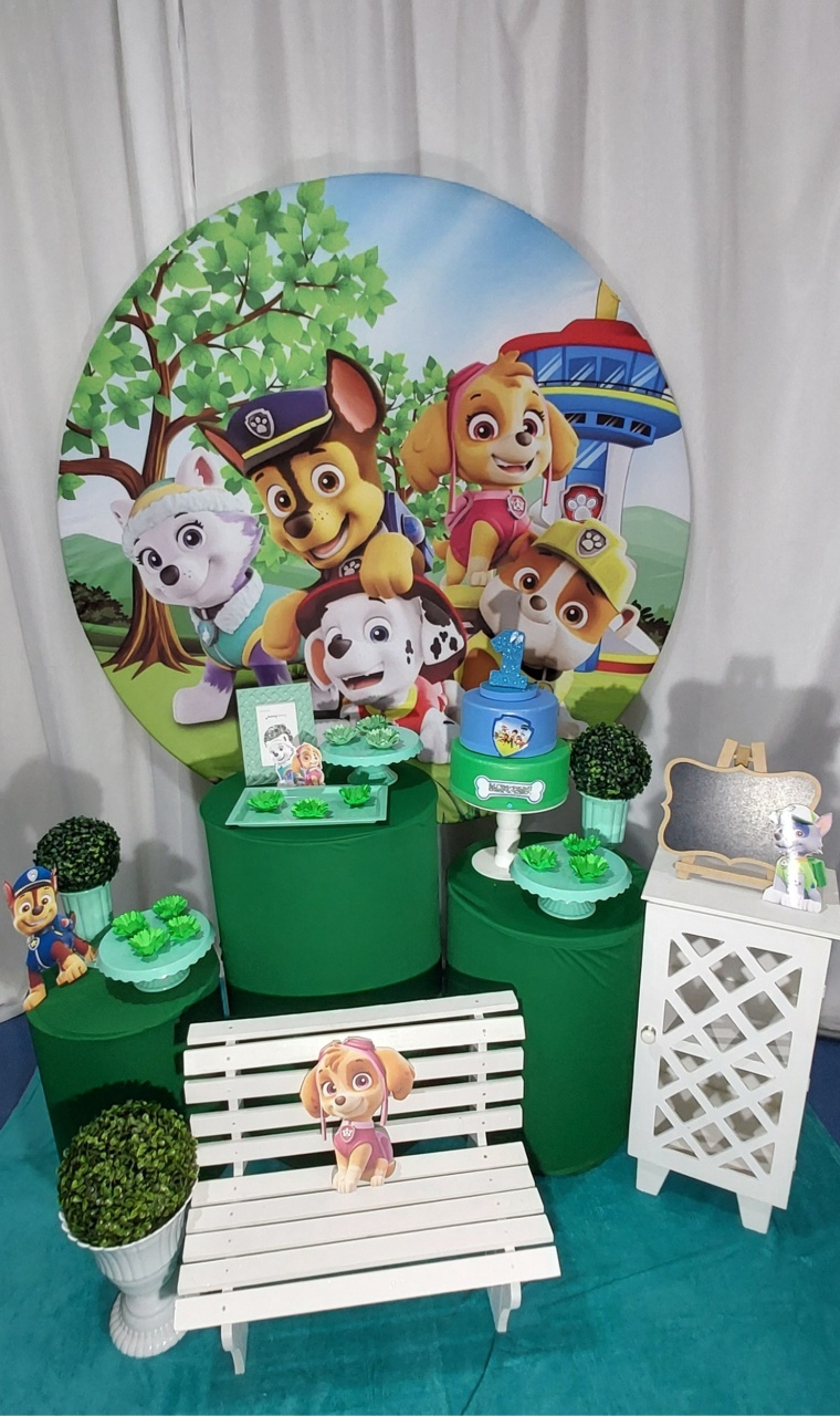 Kit Patrulha Canina - Monte Decor by Rose