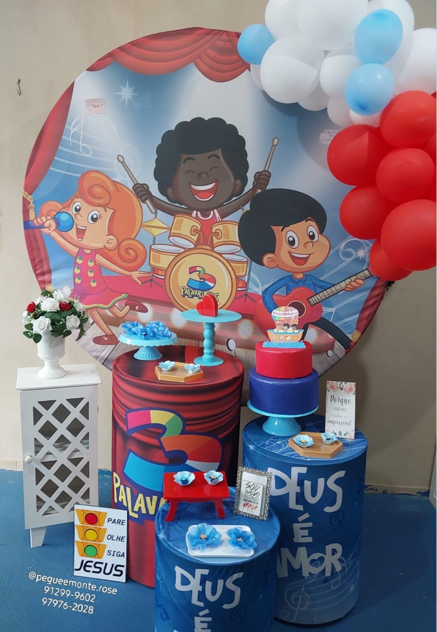   Tres Palavrinhas - Monte Decor by Rose
