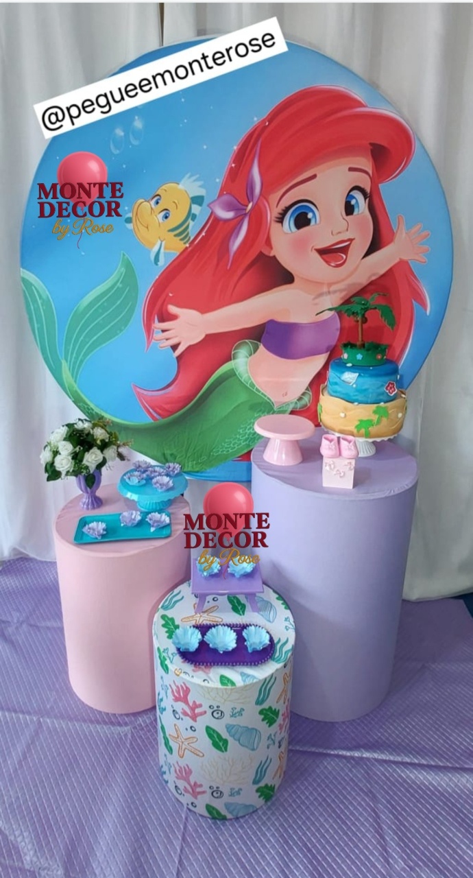 Pequena Sereia Baby - Monte Decor by Rose