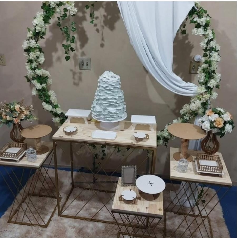 Kit Casamento Floral Oliva - Monte Decor by Rose