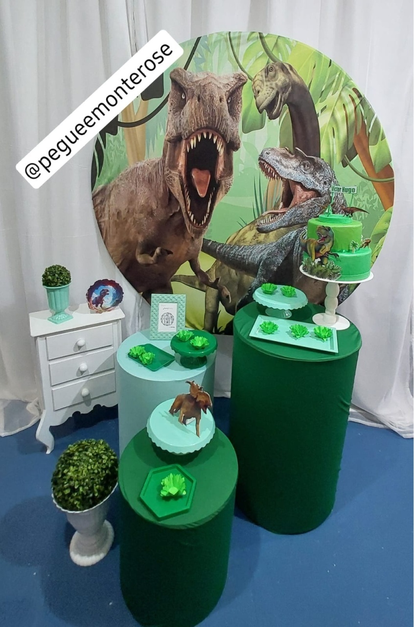 Kit Infatil Menino Dinossauro  - Monte Decor by Rose